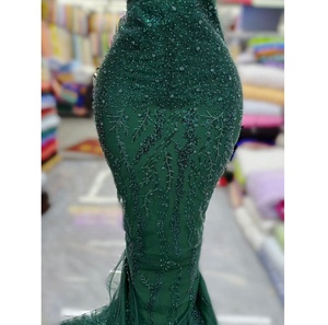 Tela <span class=keywords><strong>de</strong></span> Encaje con Lentejuelas en Oferta, Encaje Africano, Tela Bordada <span class=keywords><strong>de</strong></span> Moda para <span class=keywords><strong>Vestidos</strong></span> <span class=keywords><strong>de</strong></span> Novia Europeos y Americanos - Product Image 1