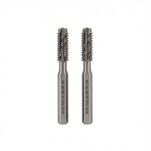 Ttake <b>Set</b> Of 2 Hss <b>Hand</b> Taps Ta1602 Fine Pitch Din 2182 Iso 2 6H Taps And Dies - Product Image 2