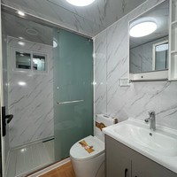 Maison conteneur préfabriquée mobile et extensible à double aile de 20, 30 et 40 pieds avec terrasse pour usage résidentiel, gîtes et hôtels