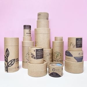 5g 7g 10g 20g 30g 50g Cardboard Packaging Round Box Push up Packaging Cosmetic Lipstick Paper Lip Balm Tube - Product Image 5