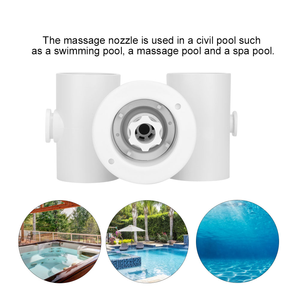 Accessoires de massage à jets <span class=keywords><strong>pour</strong></span> piscine et <span class=keywords><strong>spa</strong></span>, <span class=keywords><strong>buse</strong></span> de massage à jets d'eau en plastique <span class=keywords><strong>pour</strong></span> <span class=keywords><strong>spa</strong></span> - Product Image 2