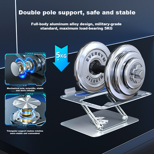 Refroidisseur d'ordinateur <span class=keywords><strong>portable</strong></span> pliable Leizun LZ-D21 à double ventilateur, hauteur réglable, port Type-C, pour ordinateurs portables/tablettes de <span class=keywords><strong>17</strong></span> <span class=keywords><strong>pouces</strong></span>, en stock - Product Image 5