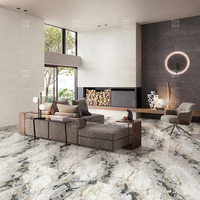 Carreaux de Sol Maison Grand Format de Luxe Marbre de Foshan pour Salon, 60x120, en Porcelaine Émaillée