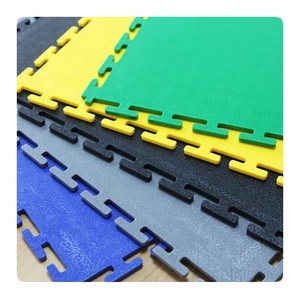 Heavy Duty 5-7mm PVC Interlocking Garage Tiles Industrial Floor Mat for Indoor Use for Gym European Design Style - Product Image 4