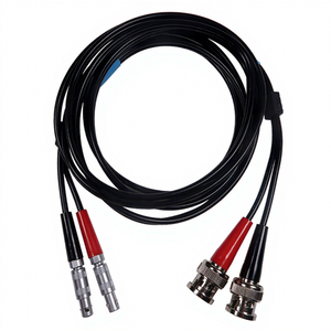 สายเคเบิลอัลตราโซนิกแบบคู่ UT Lemos 00 ถึง BNC สำหรับเครื่องมือ NDT RG174 อุตสาหกรรม - Product Image 3