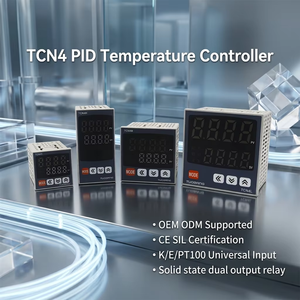 Controlador de Temperatura PID <span class=keywords><strong>Digital</strong></span> Inteligente TUOBANG TCN4M con Pantalla LCD, Higrómetro Programable, Compatible con OBM y ODM, 1 Año de Garantía, Personalizable - Product Image 1