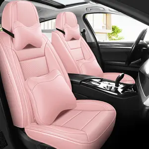 Venta de alta calidad Durable al por mayor Four Seasons Universal General Purpose Leather All Rounding Car Seat Cover