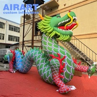 Jouets de dragon gonflables les plus vendus en usine à des prix super bas, idéaux pour les festivals et la décoration de scène