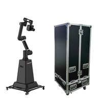 MiCity Precio de Fábrica Glambot Brazo Robótico de 6 Ejes con Estuche de Transporte, Rotación Automática, Control Remoto por APP, Cabina de Fotos Robótica 360