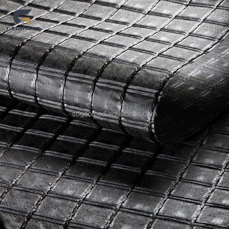 High Strength Geocomposite Geogrid Reinforced Composite Fiberglass Geogrid Asphalt Road Construction Slope Protection Geogrids