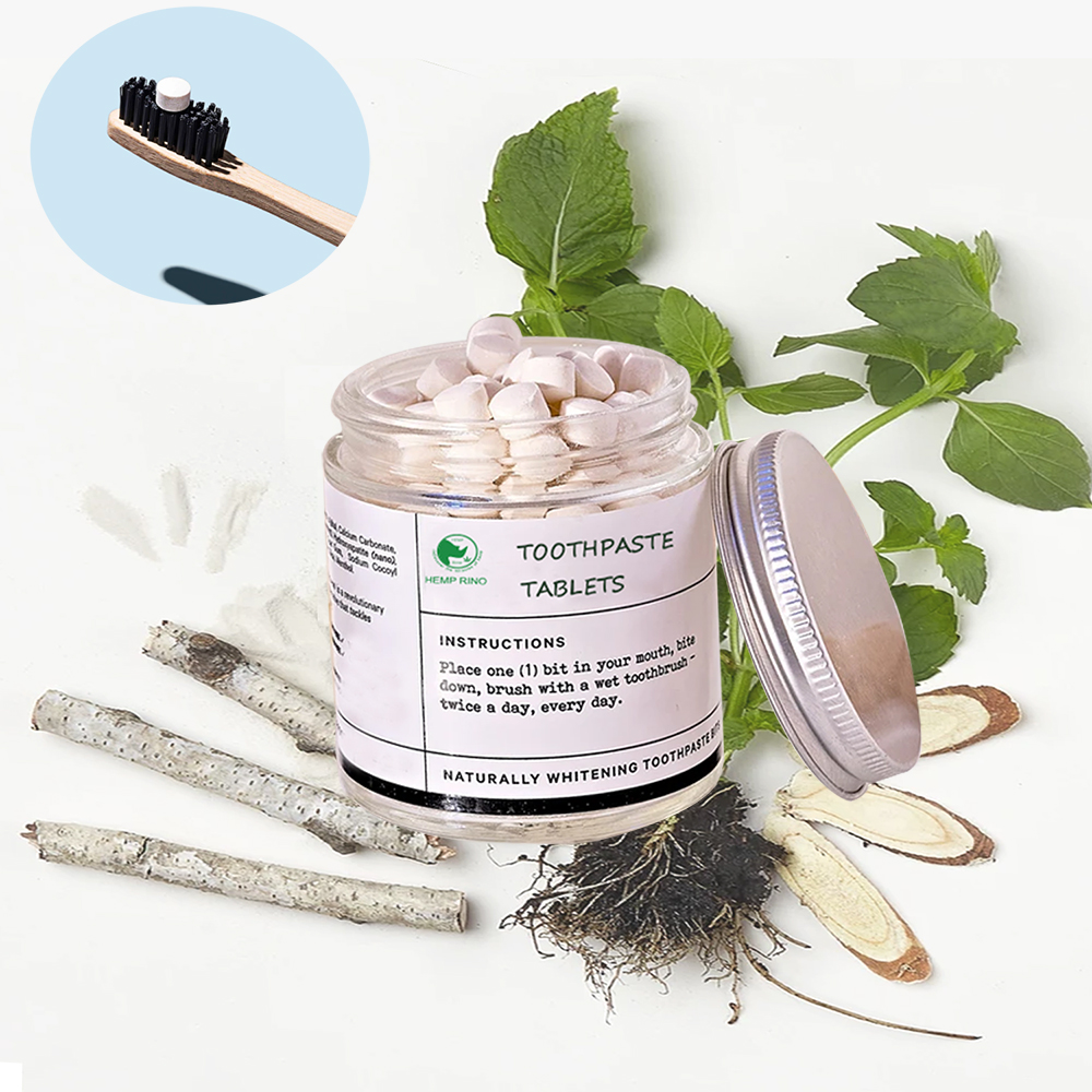 2022 OEM Private Label Advance Formula Mint Flavor Toothpaste Tablets Pills