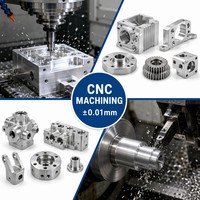 Piezas Estructurales para Brazos Robóticos Industriales Personalizados, Mecanizado CNC de Aleación de Aluminio de Precisión, Fabricante OEM ODM en China
