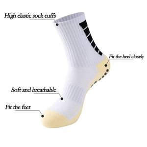 Custom logo Oem Basketball Sports Men Athletic <b>Grip</b> Towel Running Football Soccer Anti Non slip Crew <b>Socks</b> Stripes Calcetines - Product Image 3