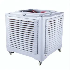Industrielle refroidi à L'eau de refroidissement par évaporation ventilateur/ventilateur de refroidissement extérieur/intérieur climatiseur 18000m 3/h