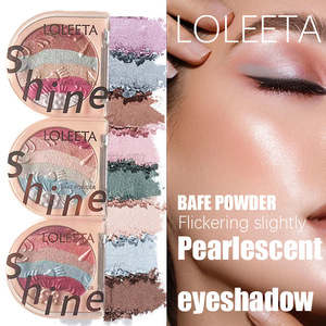 <span class=keywords><strong>Palette</strong></span> de fards à paupières exclusifs <span class=keywords><strong>Europe</strong></span> et Amérique : Galaxie Éclatante, 6 Couleurs Nacrées, Mat et Pailleté Fin, Alternative au Contouring - Product Image 1