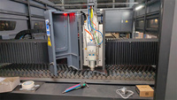 Machine de découpe laser à fibre 6000W, haute précision, commande CNC 4 axes Cypcut pour tôles en acier inoxydable