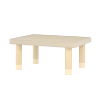 Ensemble de bureau et de chaise en bois écologique moderne pour la garderie des enfants, la maternelle et la crèche
