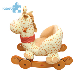<span class=keywords><strong>prezzo</strong></span> competitivo cavallo a dondolo in legno peluche a forma di animale alla moda - Product Image 5