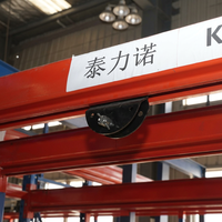 Chariot de levage KBK spécial, corps de 4 mm d'épaisseur, roues en nylon BASF pour levage en atelier, fabricant OEM, certifié CE