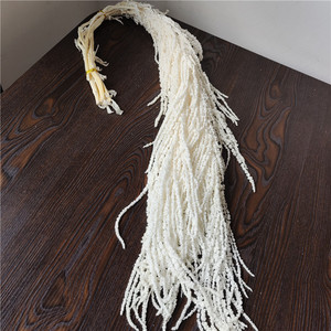 Fleurs et plantes stabilisées, fleurs séchées naturelles, amarantes blanches stabilisées suspendues pour la décoration florale - Product Image 5