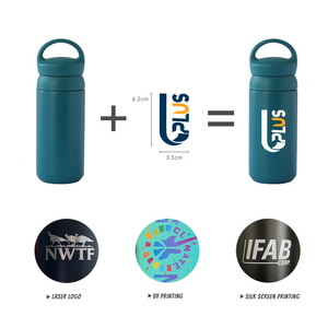 Tazza da caffè con logo personalizzato stampato pallone da acqua sottovuoto 12oz bicchiere doppia parete in acciaio inox personalizzato tazza di caffè da esterno - Product Image 6