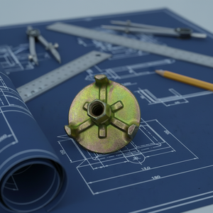 Oferta Especial: Tuerca de Mariposa Forjada para Andamios y Encofrados - Product Image 1