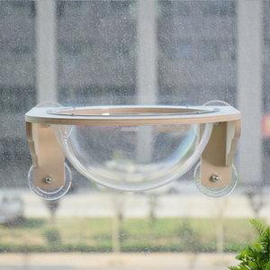 Multi Layer Massivholz Katze Hängematte Raumschiff Stil natürliche Kiefer hängenden Korb Haustier Fenster bett für Katzen und kleine Haustiere - Product Image 3