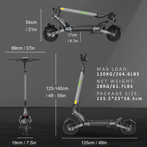 Vipcoo Vs6, Disponible en Almacenes del Reino Unido y Estados Unidos, Scooter Eléctrico Todoterreno de Alta Velocidad, 18.2ah, 48v, Potente y Rápido, para Adultos, Ie-s1 I - Product Image 5