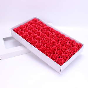 Decorazione di simulazione del fiore del sapone di rosa ad alta simulazione a tre strati per la <span class=keywords><strong>festa</strong></span> di san valentino <span class=keywords><strong>e</strong></span> le forniture per la decorazione della torta - Product Image 3