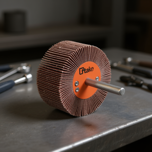 Ttake Abrasive Cloth Flap <b>Wheel</b> 20x3 Mm With Shank For <b>Grinding</b> And Polishing - Product Image 3