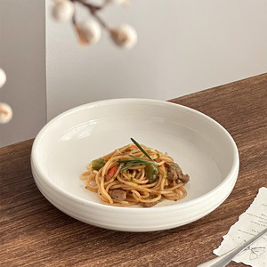 <span class=keywords><strong>Assiettes</strong></span> rondes profondes en céramique opale blanche moderne, dîner, <span class=keywords><strong>8</strong></span> à 10 pouces, ensemble d'<span class=keywords><strong>assiettes</strong></span> à pâtes à sublimation, plusieurs tailles - Product Image 2