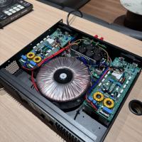 Amplificateur de puissance professionnel 1500W 2U pour montage en rack, 8 ohms, haute fidélité, pour concerts en direct, karaoké, fêtes, systèmes de sonorisation et événements DJ