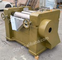 Broyeur à trois rouleaux haute précision DZ avec contrôle de pression hydraulique pour le broyage de pâte conductrice solaire électronique et de matériaux nano