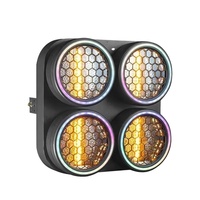 NEW Nightclub Bar Four Eye Matrix Retro Light Matrix LED Retro Light Can Be Spliced with Par Light Running Horse Effect