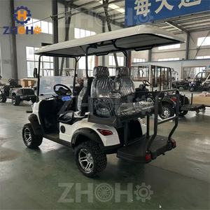 Navidad 2025 China personalizado 2 4 plazas calle Legal Golf vehículo eléctrico Club coche caza Coche - Product Image 2