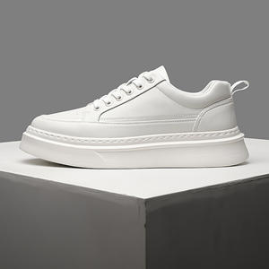 Zapatillas Deportivas Blancas para Hombre, Primavera 2026, con Cordones, Transpirables, con Forro de Malla, Resistentes, con Amortiguación y Suela Gruesa - Product Image 2