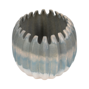 Ciotola decorativa ovale in ceramica testurizzata per tavolino da caffè e piano cucina, centrotavola estetico per l'arredamento della casa - Product Image 4