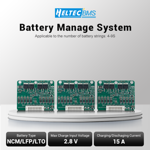 헬테 에너지 4S 5S 6S 7S 8S 9S 10S 15A LTO BMS 2.4V 리튬 티타늄 멀티 스트링 리튬 배터리 보호 보드 균형 BMS - Product Image 2