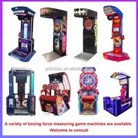 STARAMUSE Machine de boxe Dragon Fight Punch d'arcade d'intérieur avec accepteur de billets et système de rédemption pour divertissement (version anglaise)