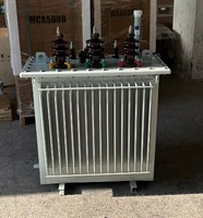 Transformateur de distribution immergé dans l'huile S20 NX2 10 kV, triphasé, à faible perte, en cuve scellée, ONAN, sortie 400 V, 50/60 Hz, noyau laminé à froid