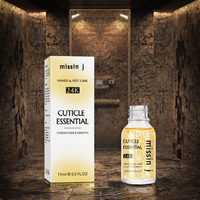 Huile revitalisante pour cuticules à l'or 24 carats Nutrilon en marque privée, logo personnalisé, naturelle et essentielle pour la croissance et le soin des ongles