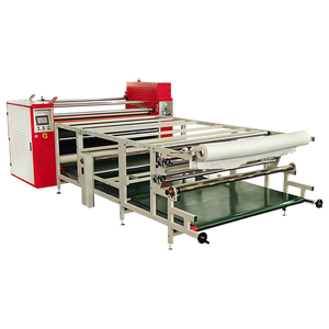 Quay Nhiệt Báo Chí Con lăn máy truyền nhiệt calandra thăng hoa máy in cho nhà dệt - Product Image 1