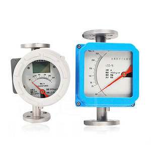 Débitmètre de 1 "à grande <span class=keywords><strong>soude</strong></span> <span class=keywords><strong>caustique</strong></span> liquide multifonction GPM capteur de type spirale mécanique tube métallique tuyau rotamètre débitmètre - Product Image 3