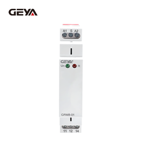 GEYA GRM8-01 Din Rail 1 катушечное фиксирующее реле AC230V или AC/DC12V-240V автомобильное реле, протектор двигателя - Product Image 2
