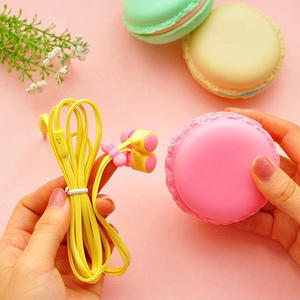 Écouteurs Macaron Style tendance avec Macaron Cox coloré NOUVEAUX écouteurs mode dans l'oreille - Product Image 3