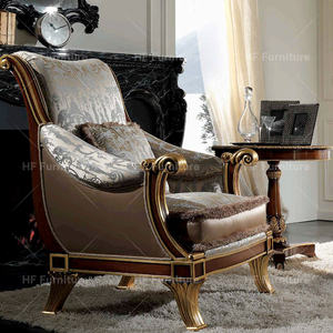 Groothandel Luxe Groen Bloemenpatroon Frans <span class=keywords><strong>Design</strong></span> Woonkamer Bankstel Antieke Stijl Stof 3 Zitplaatsen <span class=keywords><strong>Sofa</strong></span> - Product Image 5