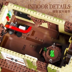 Set de Bloques de Construcción Takasaki 3077 Western Pub para Niños de 8 a 13 Años, Juguete de Ensamblaje, Regalo - Product Image 2