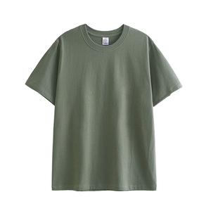 T-shirt en coton tubulaire lourd de qualité supérieure 270gsm T-shirt en tricot tubulaire 3D avec côtés sans couture - Product Image 3