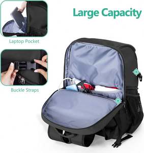 Travel School College Sport Backpack Basketball Bags Gym Volleyball Soccer Football Equipment Bag With Ball & Shoe Compartment - Product Image 4