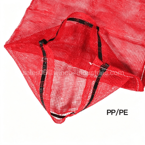 Bolsa <span class=keywords><strong>de</strong></span> malla <span class=keywords><strong>de</strong></span> PP/PE al por mayor para cebollas, patatas, <span class=keywords><strong>ajo</strong></span>, naranjas, maíz, zanahorias y leña, 50*80 cm - Product Image 3